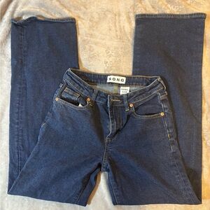 S.O.N.G Women's Blue Jeans